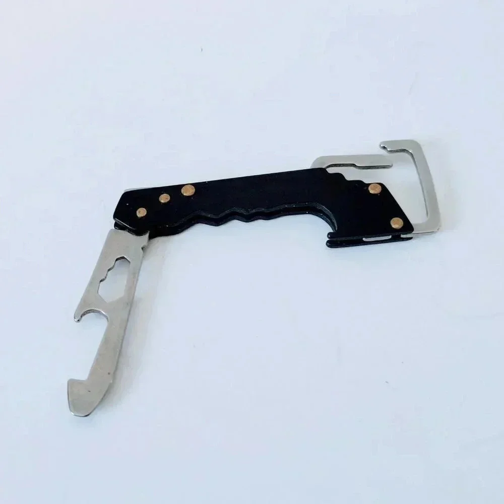 Multifunction Carabiner Pocket Tool Bottle Opener